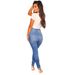 Women's Clothing Street Trendy High Manganese Acid Washed_ecoleips.com