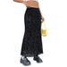 Women's Floral Print Mermaid Hem High Waist Bodycon Midi Skirt – Casual Fall Dressy Skirt 2026_ecoleips.com