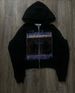 Japanese Street Style Vintage Hooded Zip up Sweatshirt Women's Retro Trendy Printed Versatile Top for European And American Cross Border Wholesale_ecoleips.com