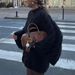 Diyun European And American Casual Vacation Woolen Long Sleeve Coat Sweater Women's Fashion 2025 Autumn_ecoleips.com