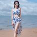 Verve Vacation Beach Hot Spring Swimsuit Women Two-Piece Bikini BIKINI Three-Piece Set High-End New Swimwear_ecoleips.com