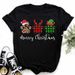 European And American Casual Base Shirt New Animal Paw Print Short-sleeve T-shirt Women's Clothing_ecoleips.com
