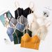 Women Bra Tank Crop Top Seamless Underwear Female Crop Tops U-shaped Back Sports Intimates Sexy Lingerie Padded Camisole Femme_ecoleips.com