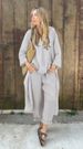 Women's Clothing 2025 Hot Items Women's Casual Cotton And Linen Suits Long Sleeved Round Neck Trousers Casual Suits_ecoleips.com