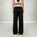 Women's Wide Leg Sweatpants Soft Comfortable Hibiscus Print Summer Bottoms European American Style 6016_ecoleips.com