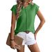 2026 Summer New Cross-Border European And American Fashion Women's Round Neck Knitted Thick Casual Sweater_ecoleips.com