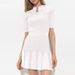 Women's Clothing Black Knitted Dress Female Spring And Autumn New Design Hollow Pleated Skirt_ecoleips.com