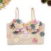 Women's Clothing Handmade Three Dimensional Small Flowers High End Cute And Sweet Style_ecoleips.com