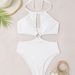 Women's Slimming Push Up Bikini European American Style One Piece Swimsuit Hollow Out Design For Vacation_ecoleips.com