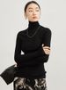 Aria Basics Aria Basics German Yangzi Yarn Shima Sei 18 Needle Seamless 100% Wool Sweater 25 Autumn Winter Knitted High Neck Base Shirt_ecoleips.com