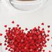 White Short Sleeve T-Shirt 200g Triple Needle 100% Cotton Retro Trendy Brand Print Loose Fit Top For Women New Summer_ecoleips.com