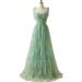 Strappy Evening Dress Elegant Mori Girl Style Lace Women's Party Wear Suitable For Annual Meetings Hosting Everyday_ecoleips.com