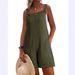 2026 European And American Fashion Casual Solid Color Strap Wide-Leg Short Versatile Loose Women's_ecoleips.com