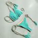 Women's Clothing Bikini Split Sexy Triangle Double Sided Contrast Color Beach Bikini Three Point Style_ecoleips.com