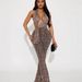 Women's Clothing Women's Stylish Sexy Darling Neck Leopard Print Backless Bodysuit Hot Selling Fashion Jumpsuits Rompers_ecoleips.com