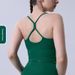 2024 New Sexy Cross Back Sports European And American Fitness Vest Bra Yoga Wear For Women_ecoleips.com