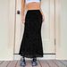 Women's Floral Print Mermaid Hem High Waist Bodycon Midi Skirt – Casual Fall Dressy Skirt 2026_ecoleips.com
