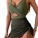 Summer Sexy Bodycon Dress High-End One Piece Swimsuit for Women European And American Style for Hot Springs And Vacations_ecoleips.com