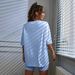 Women's Clothing Summer New Loose Sports Letter Print Shorts Suit_ecoleips.com