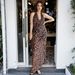 Women's Sexy Leopard Print Halter Backless Lace Up Flowy Maxi Dress – Spring Resort Gown_ecoleips.com