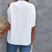 Voya Women's Elegant European And American Style T-shirt For Spring And Summer, Smart And Versatile Commuting Top_ecoleips.com
