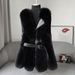 Faux Fur Vest For Women – Winter Fashion Outerwear | Plush Fox-Like Texture | V-Neck | Sleeveless | M-3XL_ecoleips.com