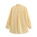 Women's Clothing Spring New Temperament Commuting Loose Striped Shirt_ecoleips.com