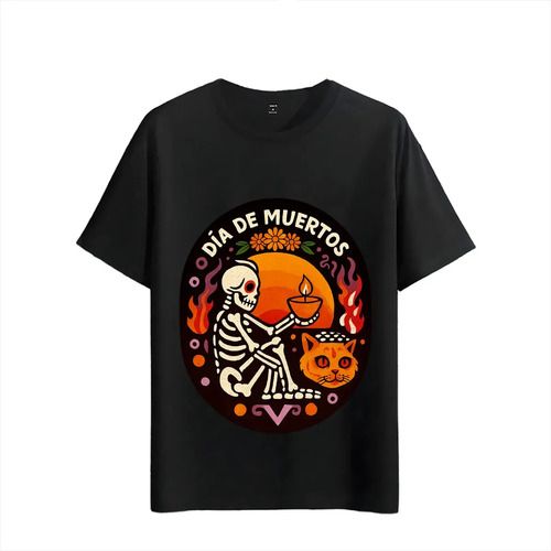 Women's T-Shirts Tshirt Muscle Freaks Day Of The Dead Skull Style_ecoleips.com