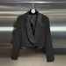 European And American Fashion Sexy Women's Blazer 2026 Spring New Solid Color Lapel Rhinestone Backless Short_ecoleips.com