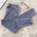 High Waisted Cropped Skinny Jeans for Women Slimming Versatile Stretchy Pencil Jeans Trendy Spring Autumn 2021 Style_ecoleips.com