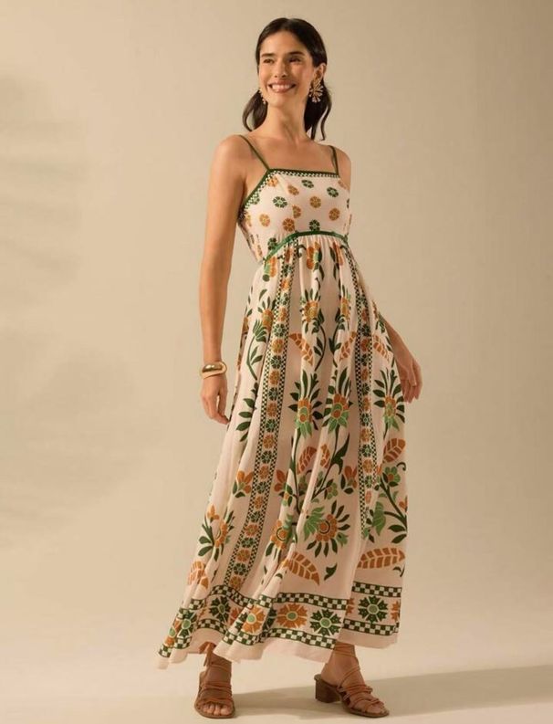 Women's Clothing Summer Floral Print Sundress Relaxed Wide Leg Women's Clothing Resort Style For Formal & Casual For Women_ecoleips.com