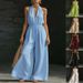 Summer V Neck Halter Neck Jumpsuit for Women European American Style Elegant Commuter Work French Style 2026 New_ecoleips.com