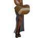 Asymmetrical Waistband Elegant And Intellectual Women's Denim Midi Skirt_ecoleips.com