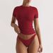 2025 Women's Fashion High-End Short-Sleeve T-Shirt Y2K Cross-Border Bestseller Slim Fit Sexy Hot Girl Pure Desire_ecoleips.com