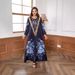 KS005ins European And American Muslim Cross-border Robe, Dubai Printed Beaded Women's Dress, Elegant Sequins_ecoleips.com