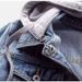 Women's Denim Jacket With Hood Oversized Casual Coat Long Sleeve Spring/Fall Outerwear Comfortable Stretch Fit For Students Work ( Light/Deep Blue)_ecoleips.com
