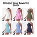 Women's Sports Fitness Anti-Exposure Short Skirt Tight Fitting Casual Tennis Yoga Wear Summer Outfit_ecoleips.com