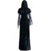 Halloween Cosplay Adult Costume Vampire Witch Queen Long Dress Party Uniform_ecoleips.com