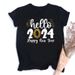 Summer European And American Cross-border Foreign Trade Wholesale T-shirts, Round-neck Casual Plus-size Loose_ecoleips.com