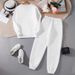 Women's Clothing Fleece Lined Women's Crew Neck Sweatshirt Long Sleeved Casual Tracksuit Autumn Winter_ecoleips.com