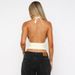 Women's Clothing 2026 Spring New Fashion Sexy Lace Patchwork Backless Waist-Tightening Tie-Up Tank Top Wholesale_ecoleips.com