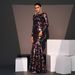 Women's Clothing Evening Dress Long Sleeve Temperament Round Neck Sexy Slim Long Sequin Banquet Bridesmaid Dress Dress Female_ecoleips.com