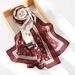 Elegant Printed Chiffon Scarf For Women – Stylish & Versatile Head Wrap With Floral Design, Perfect For Daily Wear & Special Occasions_ecoleips.com