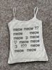 Harajuku Y2K Tops Vintage Punk Letter Print Casual Cute Tops Gothic Streetwear Women Sleeveless Sling Crop Tops 2000s Emo Girls_ecoleips.com