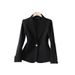 Women's Long Sleeved Professional Blazer Formal Wear Workwear Casual Elegant England Style Blazer Top_ecoleips.com