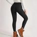 Women's Clothing High Waisted Warm Fleece Lined Leggings Super Soft Stretch Yoga Pants Pocket Casual Pants_ecoleips.com