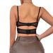 Women's French Style Sexy Pure Lace Camisole Hollow Design Eyelash Lace Top Alluring Fashion_ecoleips.com