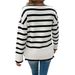 DiYun European And American Casual Resort Style Color-Block Striped Long-Sleeve Women's Sweater 2025_ecoleips.com