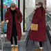 Winter 2025 New Long Down Cotton-padded Clothes Women's Loose Thickened Cotton-padded Clothes Cotton-padded Jackets Hooded Jackets_ecoleips.com