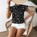 New Printed 2026 Fashion Commuter Short-sleeved Top Women_ecoleips.com